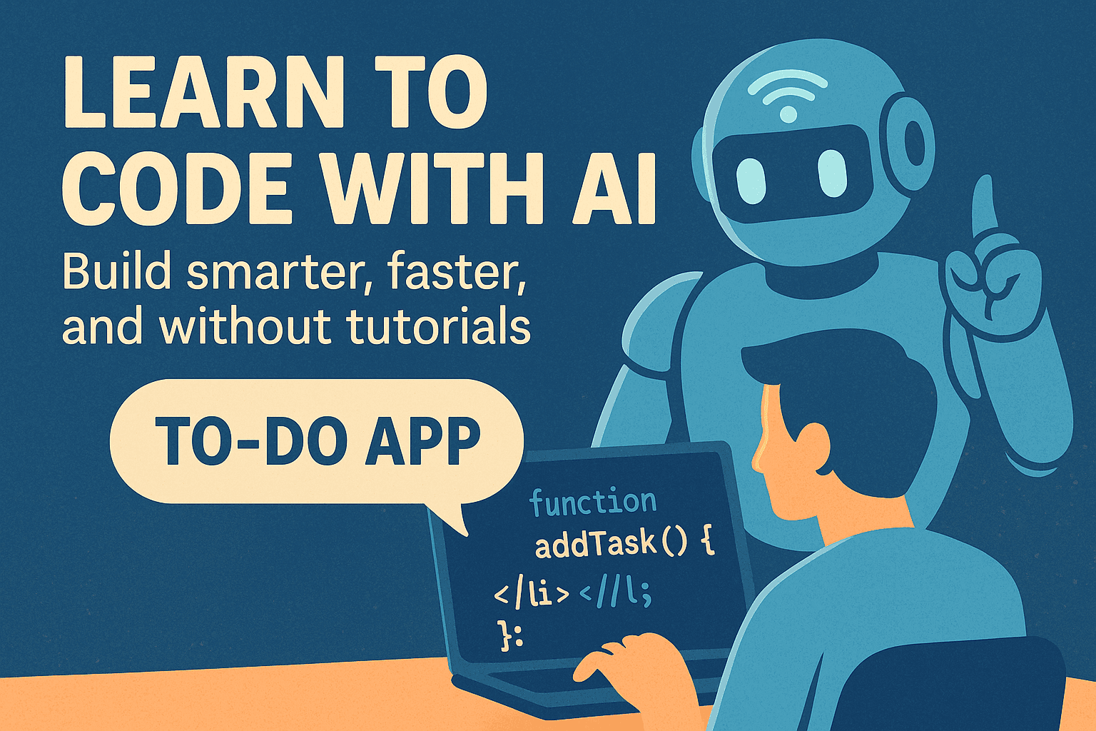 Learn to Code with AI: Build Smarter, Faster, and Without Tutorials