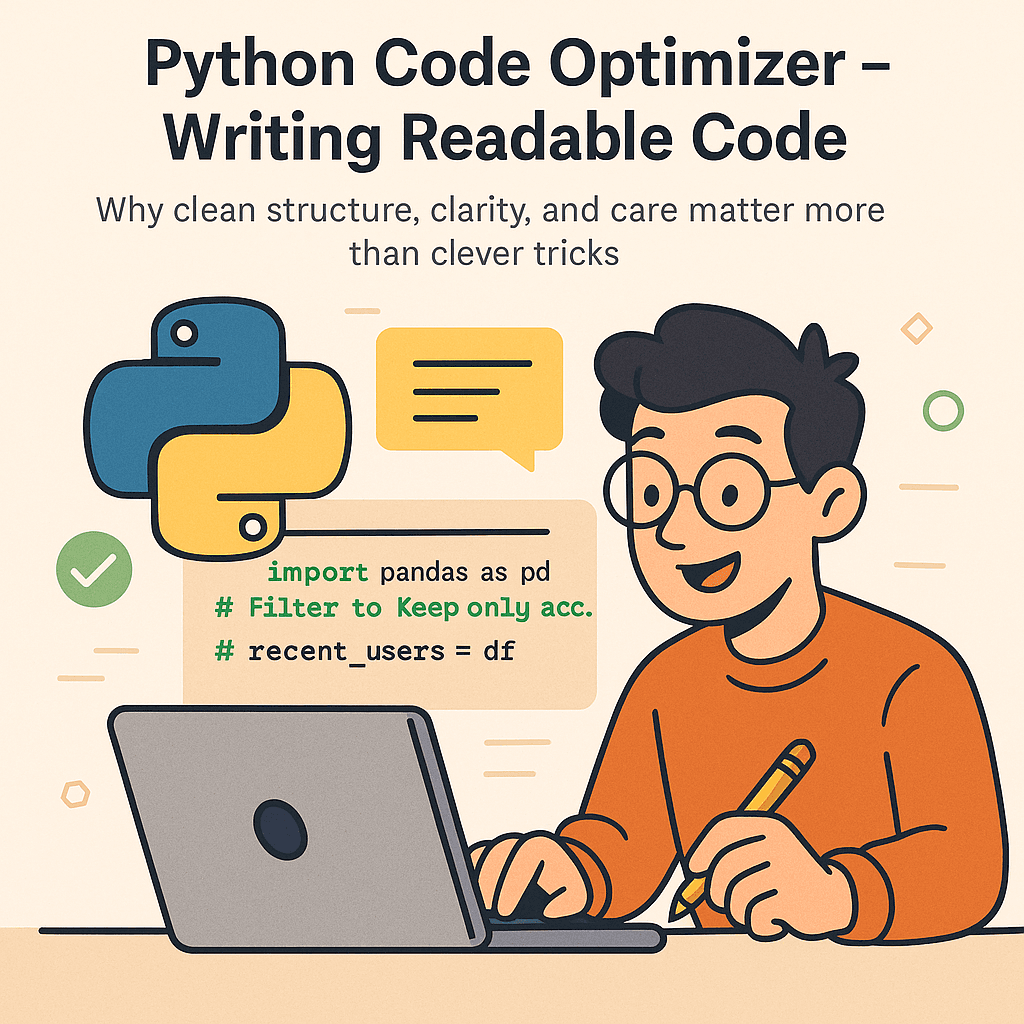 Python Code Optimizer – Writing Readable Code
